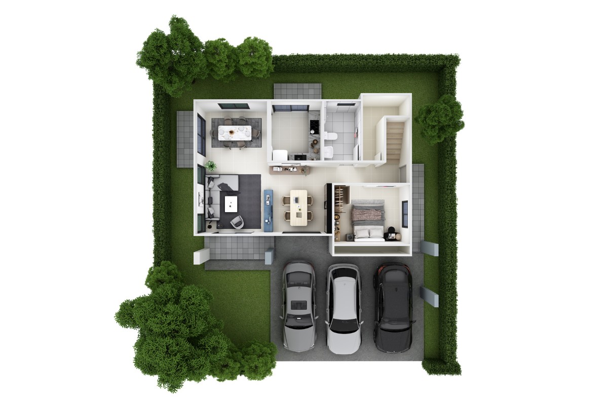 แปลนชั้น 1