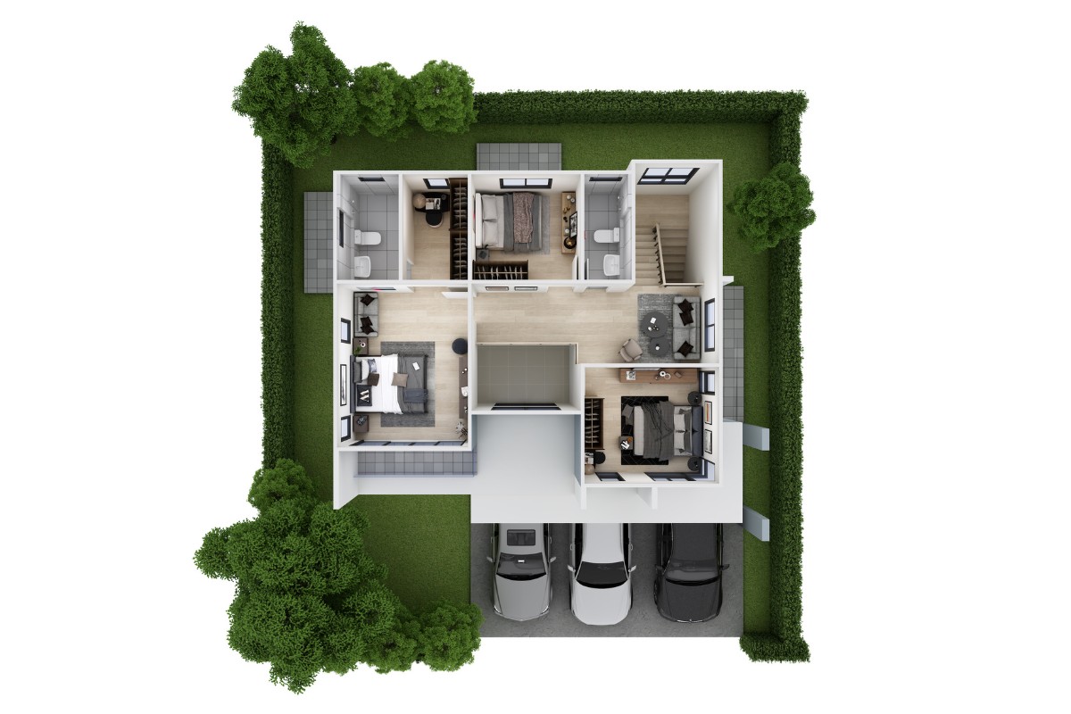 แปลนชั้น 2